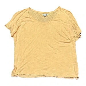 American Eagle Peach Sleeve Tee